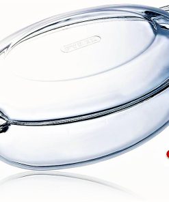 Pyrex Glass Oval Casserole with Lid